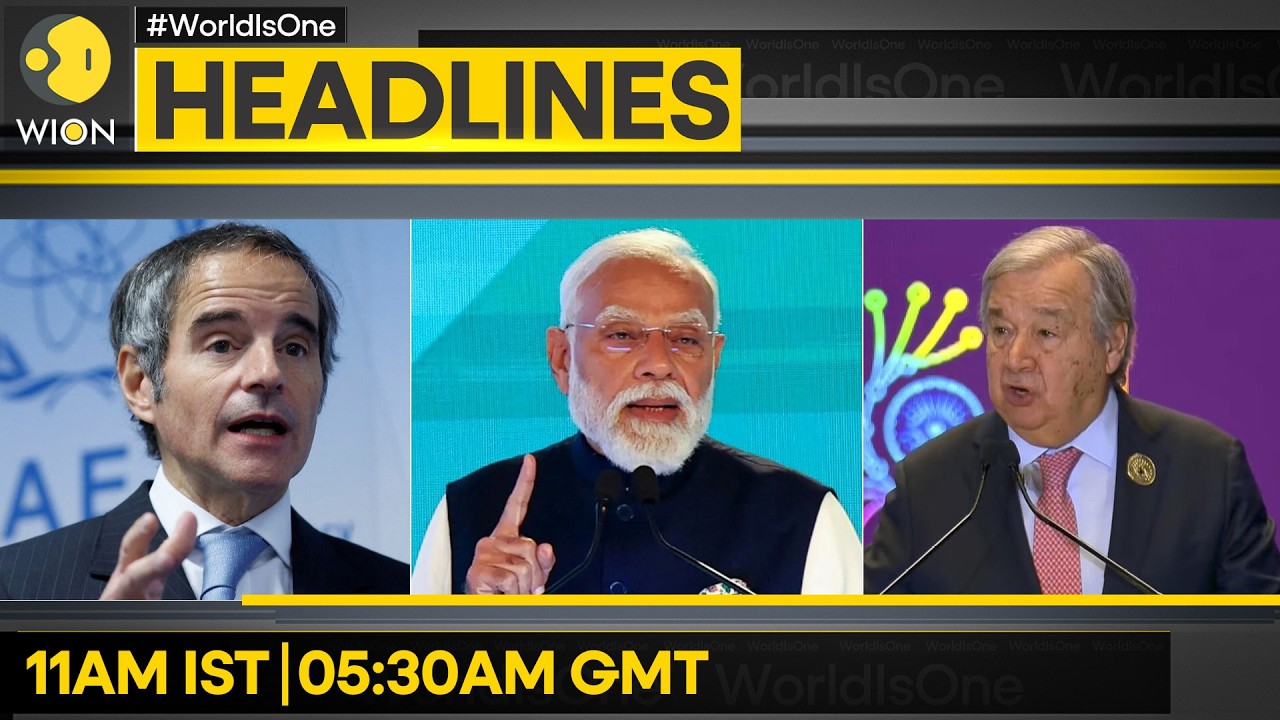 PM Modi Slams AI Secrecy At India Summit | IAEA Chef: Time Running Out For Iran-US Deal | HEADLINES