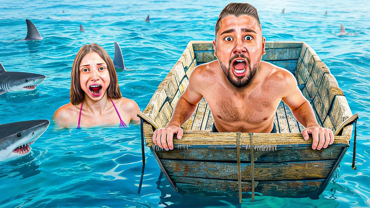 99 NÄCHTE in RAFT überleben..