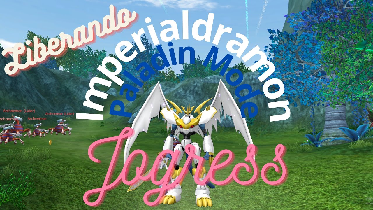 LADMO: Liberando (Unlocking) Imperialdramon (Paladin Mode) Jogress