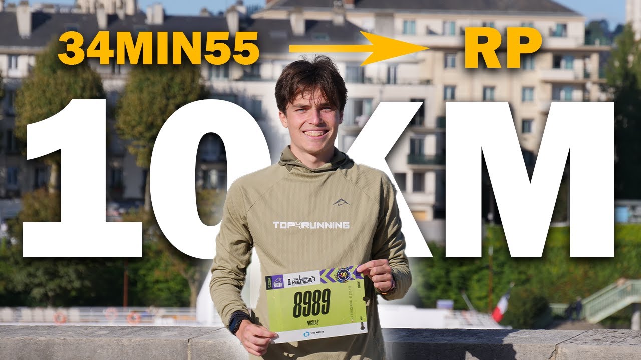 J'EXPLOSE MON RECORD SUR 10 KM - Objectif se rapprocher des 34 minutes à Rouen !