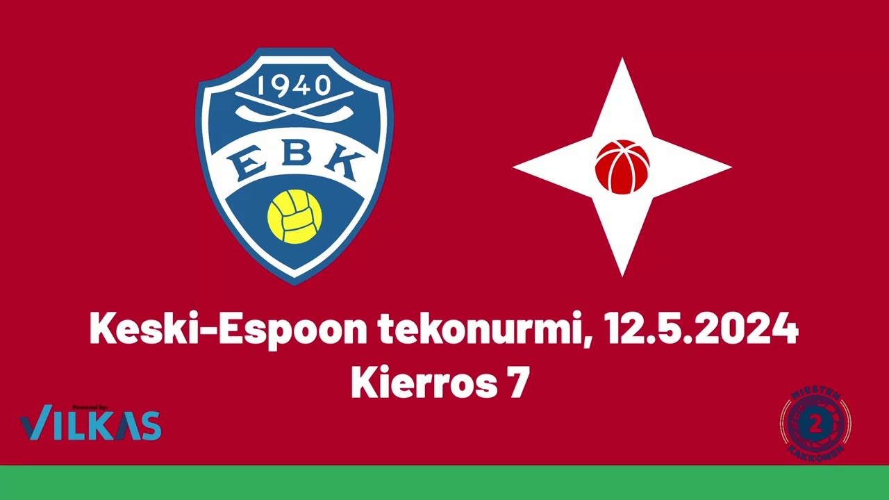 EBK - TPV, Miesten Kakkonen, 12.5.2024. Keski-Espoon tekonurmi.