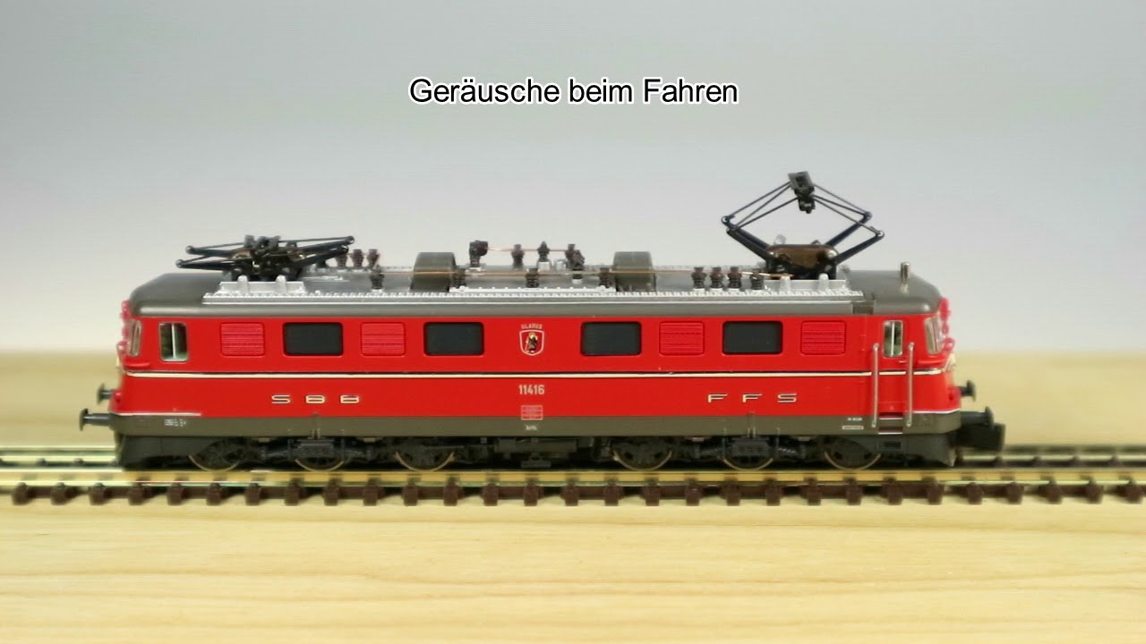 Fleischmann Ae 6 6 rot, 2018 05 13