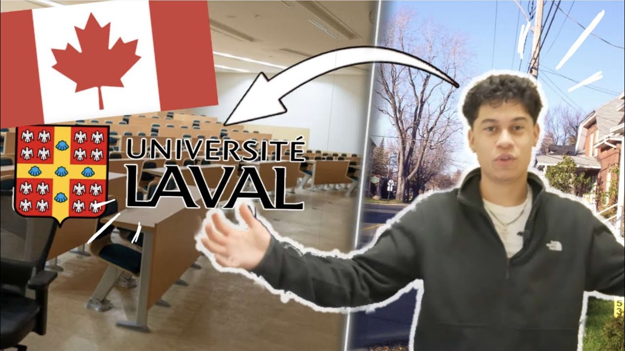 UNE JOURNÉE AU CAMPUS DE L'UNIVERSITÉ LAVAL AU CANADA
