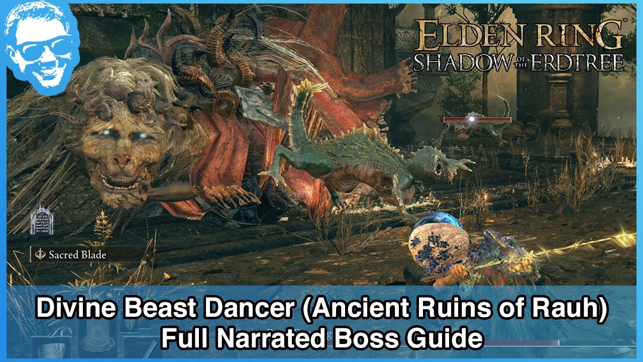 Divine Beast Dancing Lion (Ancient Ruins of Rauh) - Full Narrated Boss Guide - Elden Ring [4k HDR]
