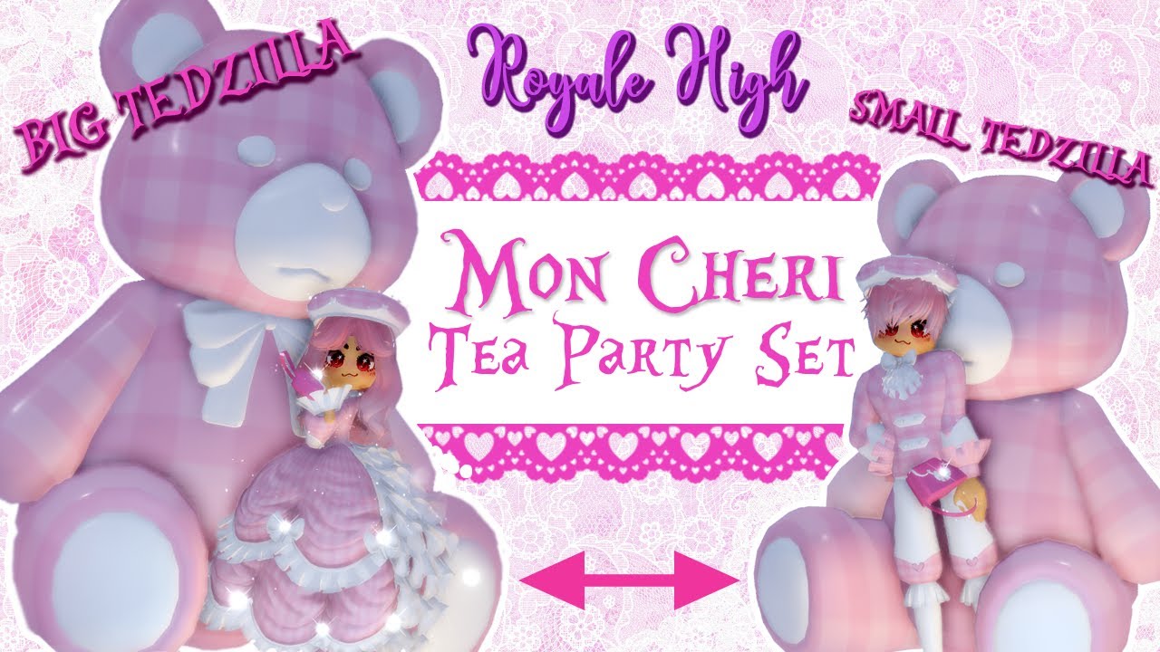 MON CHERI TEA PARTY SET! TRYING BOTH VERSIONS! NEW Tedzilla REWORK Comparison!