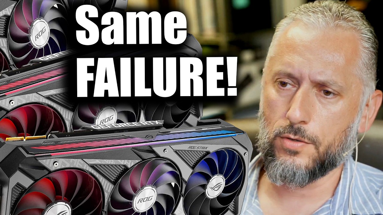 Три неисправные RTX 3090. Та же проблема. Тот же ремонт
