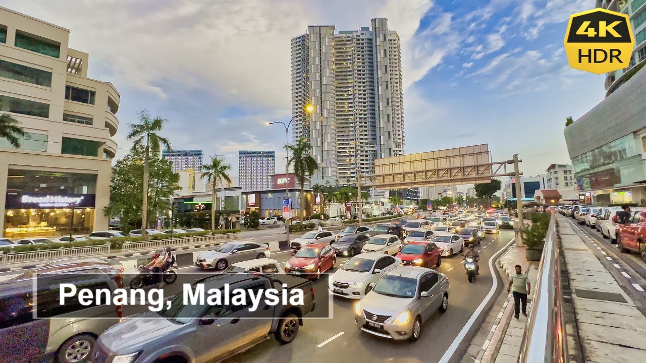 Impossible to Walk: Penang Walking [4K HDR 60fps] Penang Island, Malaysia