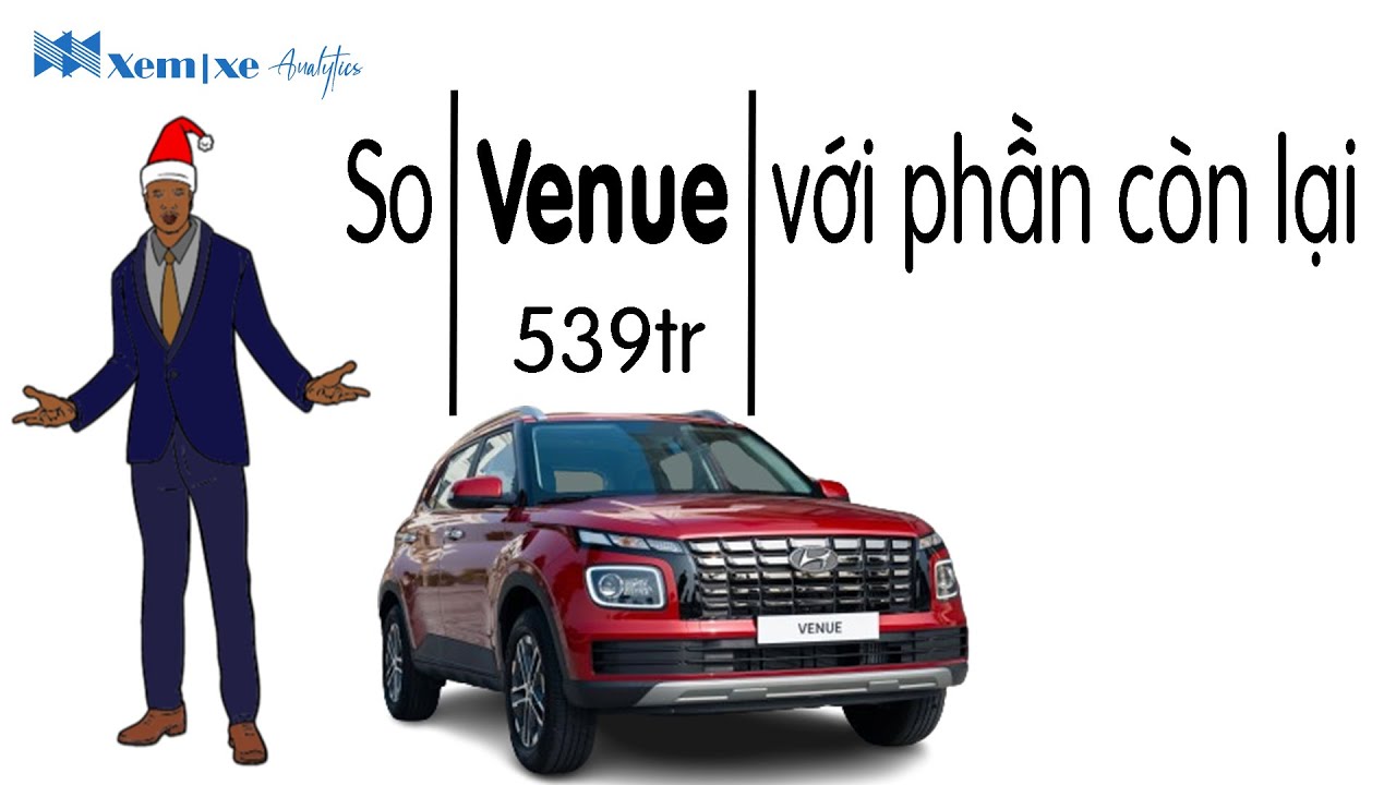 Hyundai Venue: Tốt nhưng chưa chắc đ&atilde; ph&ugrave; hợp, So Venue với phần c&ograve;n lại