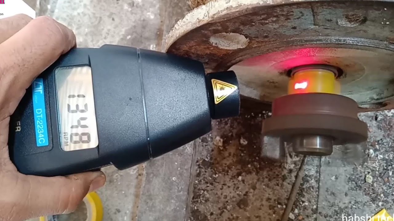 How to use Digital Tachometer || techno meter se rpm kese nikale || how to measure rpm