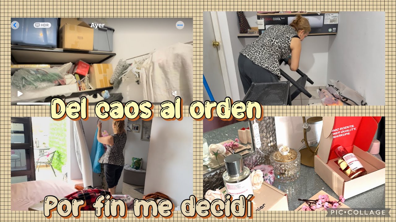 Mi espacio más caótico 🫣depuración y organización #dossierperfumes 