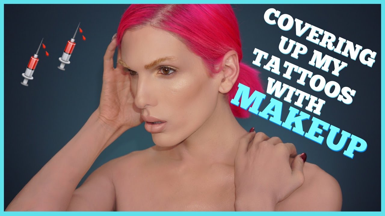 COVERING UP MY TATTOOS WITH MAKEUP | Jeffree Star