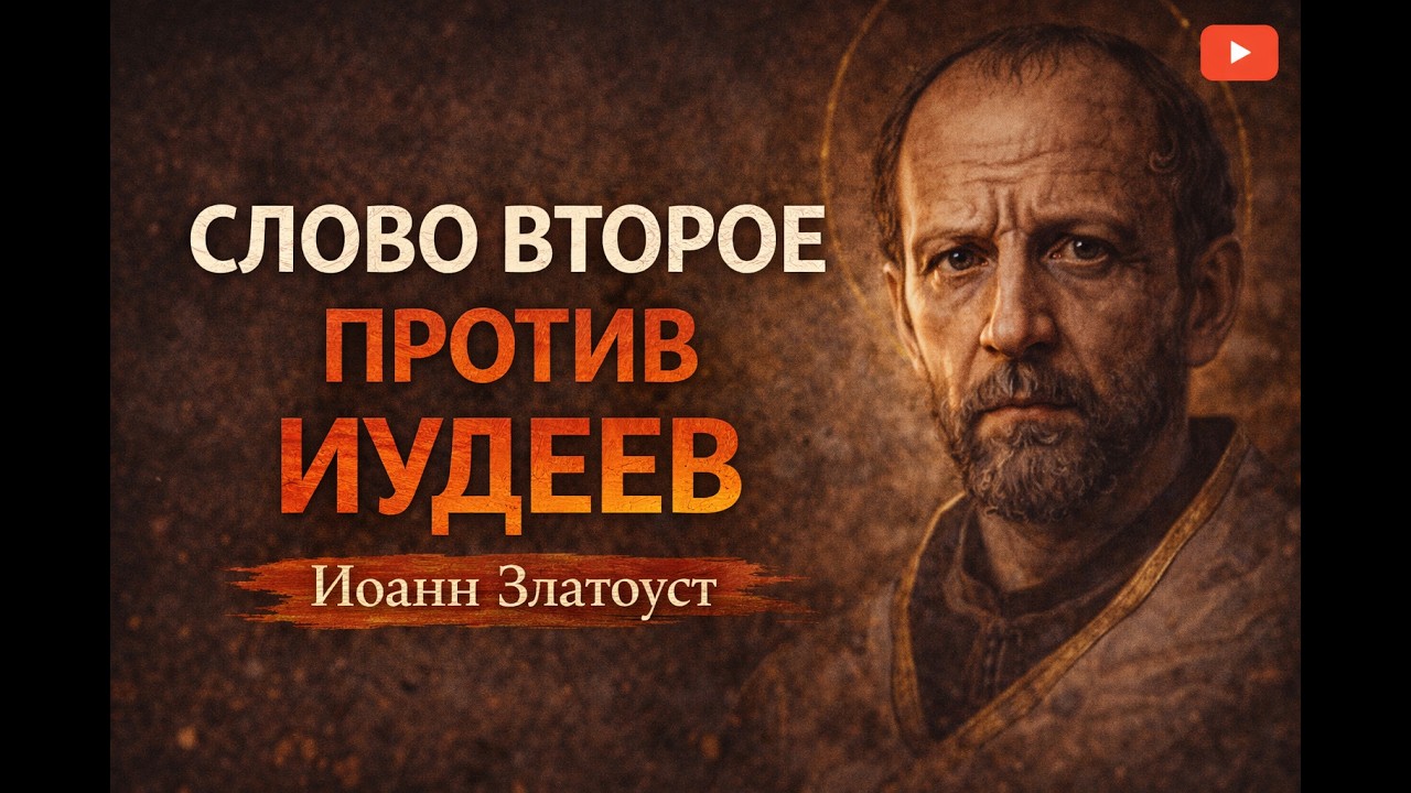 Святитель Иоанн Златоуст — Против иудеев | Слово второе. Исторический контекст и смысл проповеди