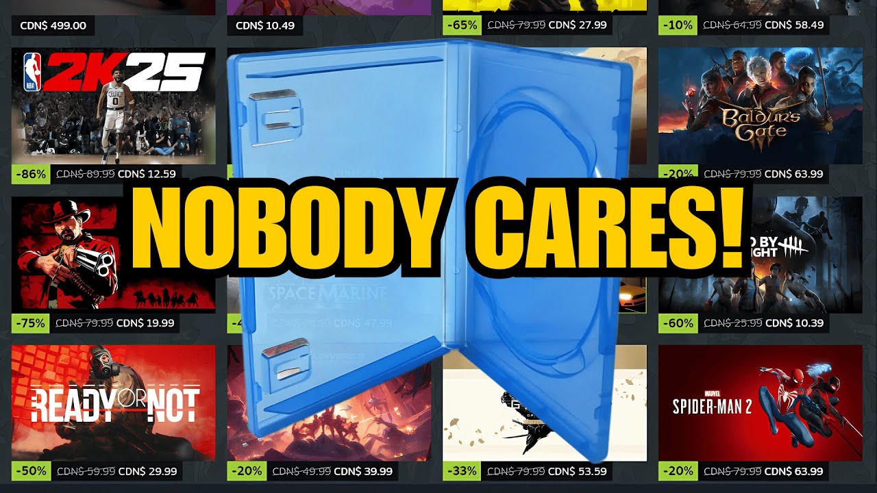 The Real Reason Physical Media is Dying (Stop Killing Games)