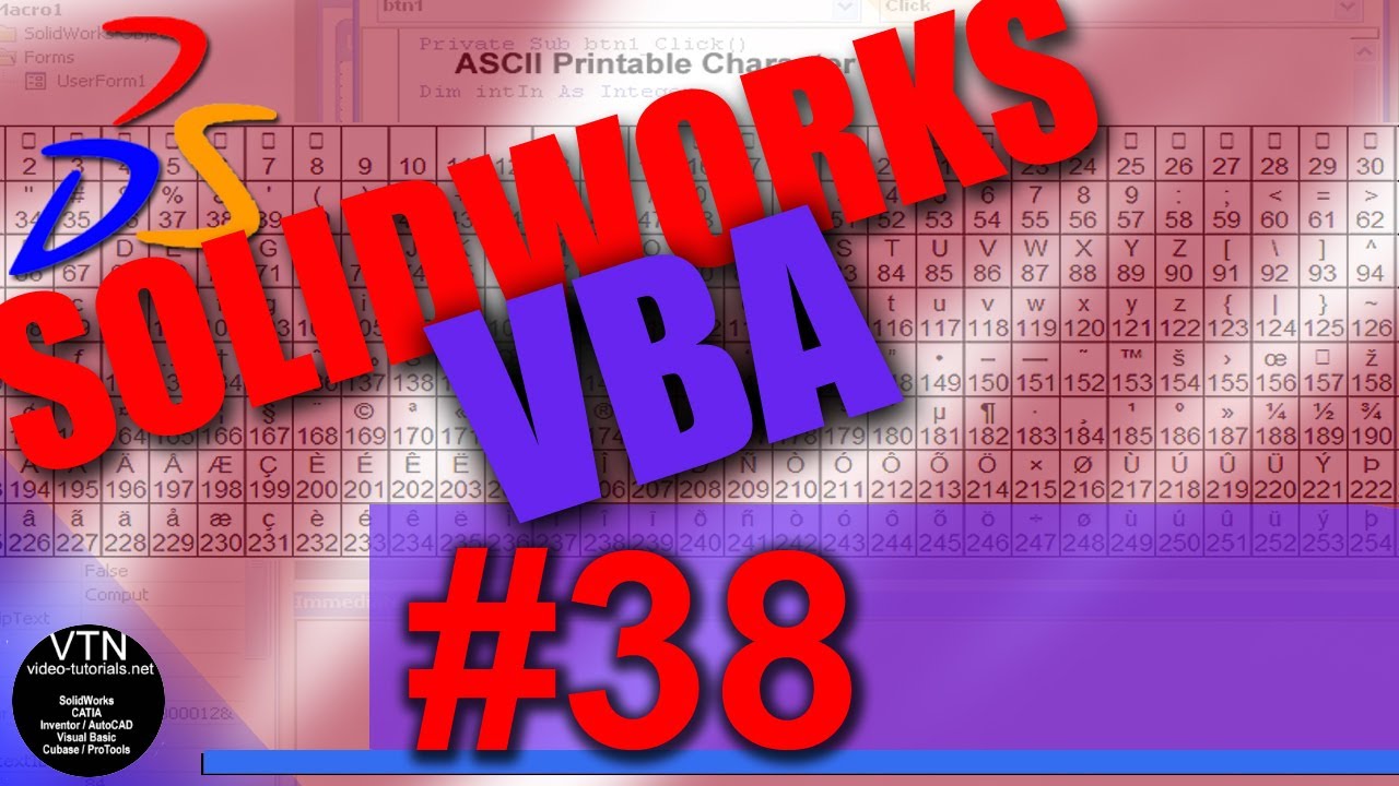 SOLIDWORKS VBA 38 ( Edit Macro ) Tutorial