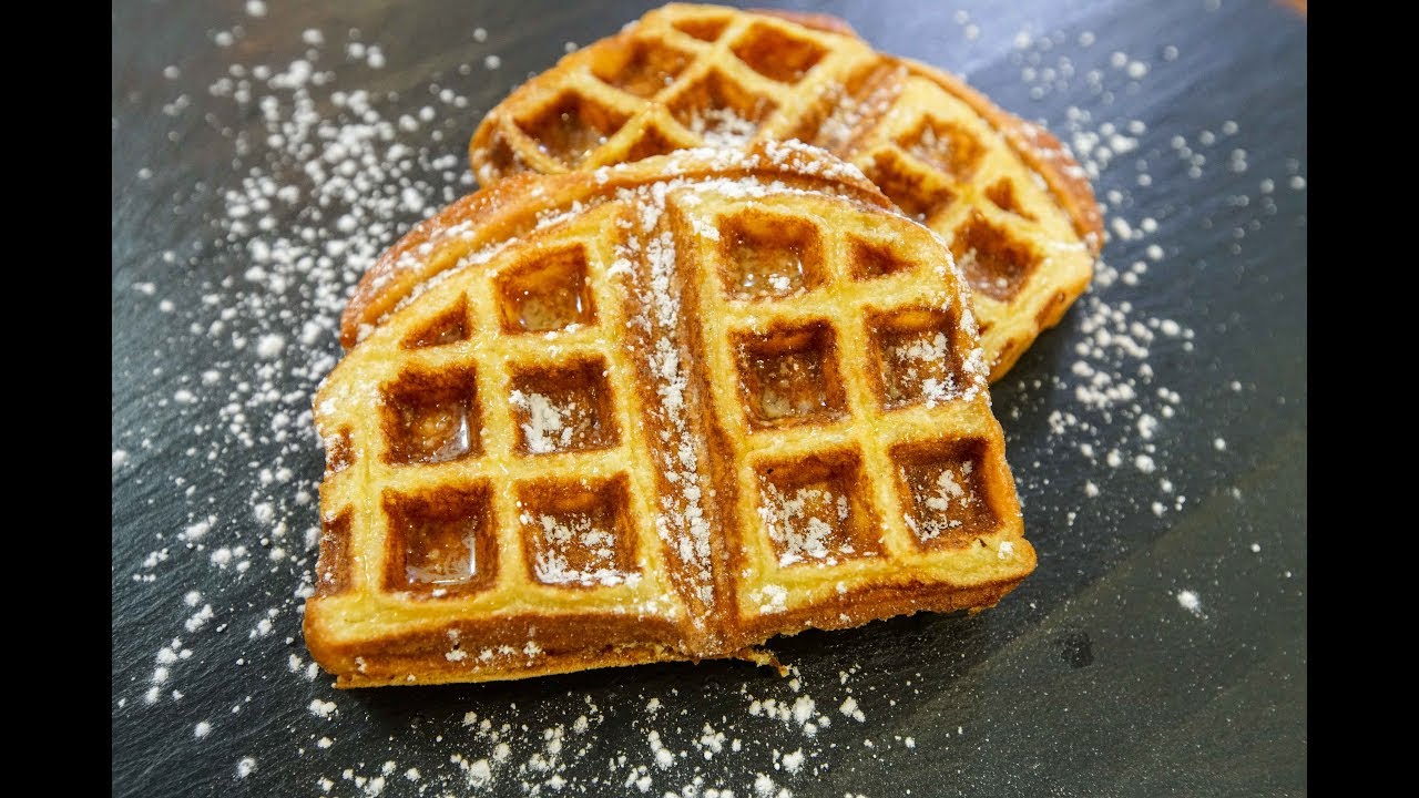 French Toast Waffles | SAM THE COOKING GUY
