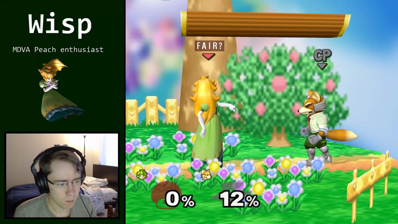Melee Peach Guide - How to use Float Cancel Fair in the Neutral Game