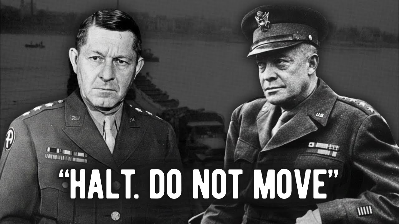 This General Beat Patton to the Rhine &mdash; But Why Did Eisenhower Force Him to Stop