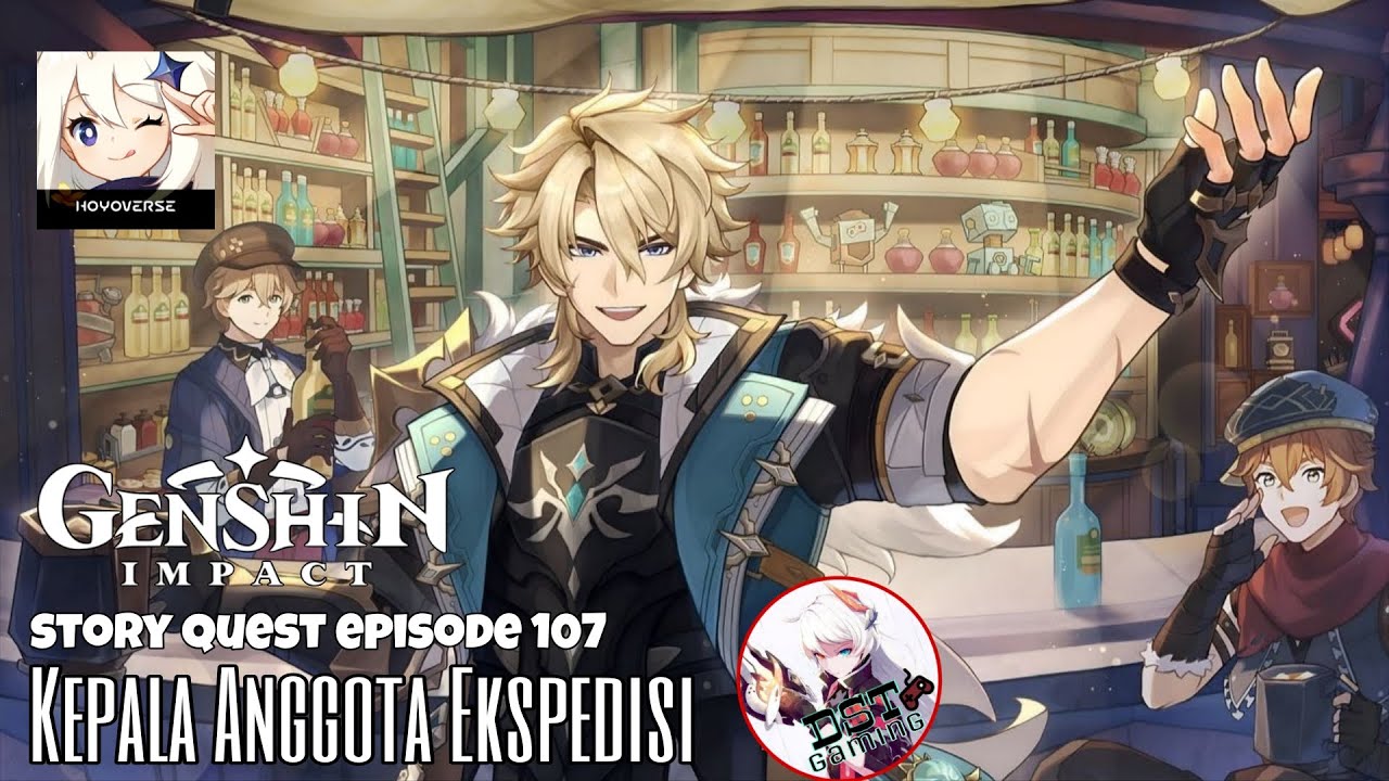 Story Quest perjalanan episode 107 Kepala Anggota Ekspedisi gameplay genshin impact 