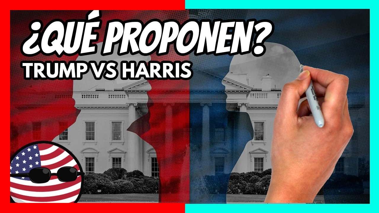 ✅ ¿Qué proponen KAMALA HARRIS y DONALD TRUMP? | Análisis de los programas de las elecciones EE.UU.