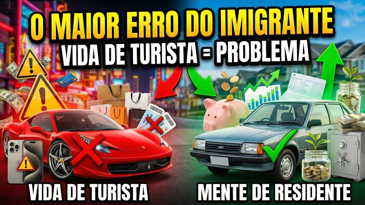 O IMIGRANTE NOS ESTADOS UNIDOS VIVE IGUAL TURISTA UM PROBLEMA SÉRIO 