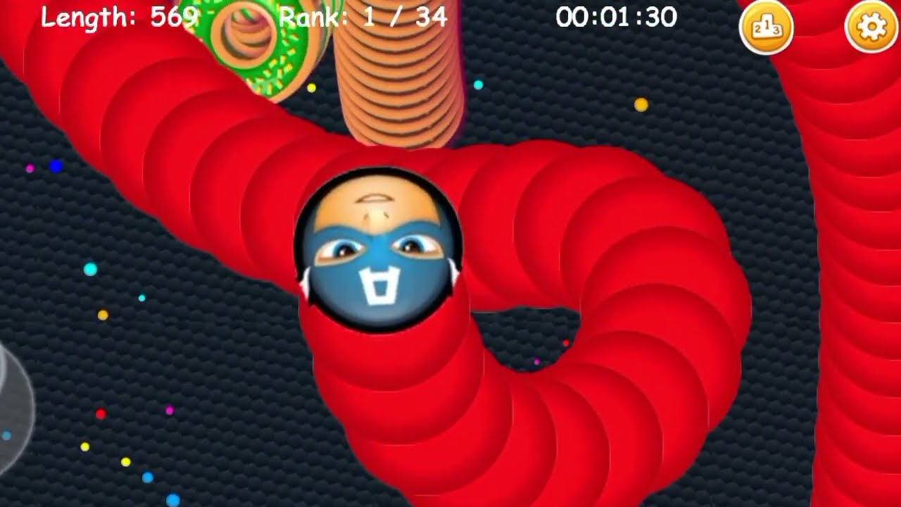 Cacing Terbesar Superhero Karakter Captain America🐍 Worm zone super heroes #167