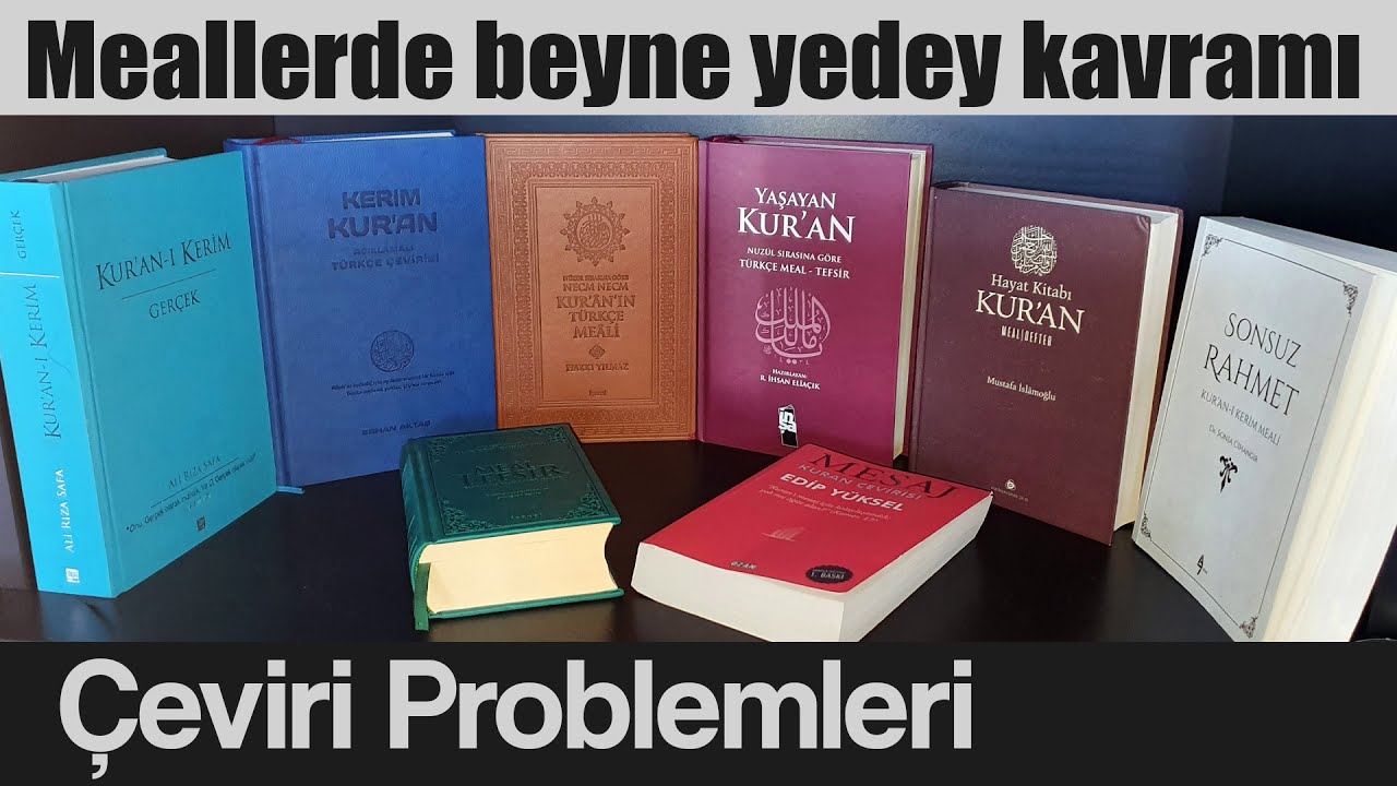 Kuran meallerinde beyne yedey (elleri arasında) kavramı nasıl çevriliyor