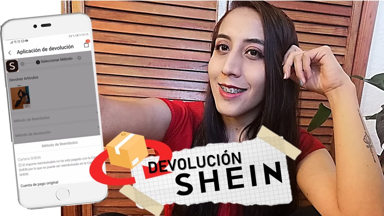 Como HACER una DEVOLUCIÓN en SHEIN desde su APP