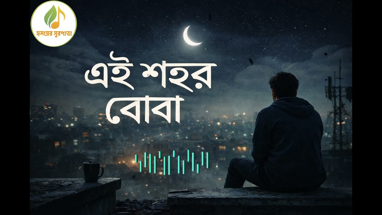 এই শহর বোবা | Ei Shohor Boba | Soft Bengali Emotional Song | Hridoyer Surpata