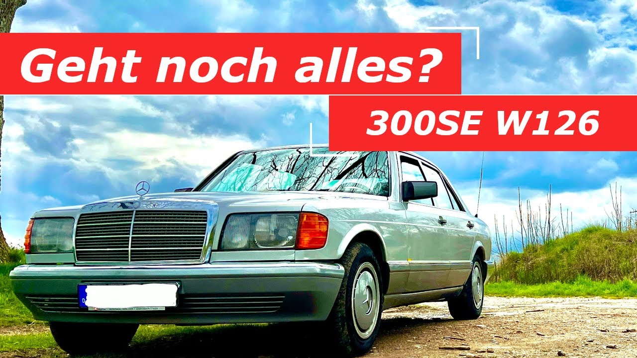 Mercedes Benz 300SE W126 - Alles ohne Probleme nach dem Winter? Eher nicht!
