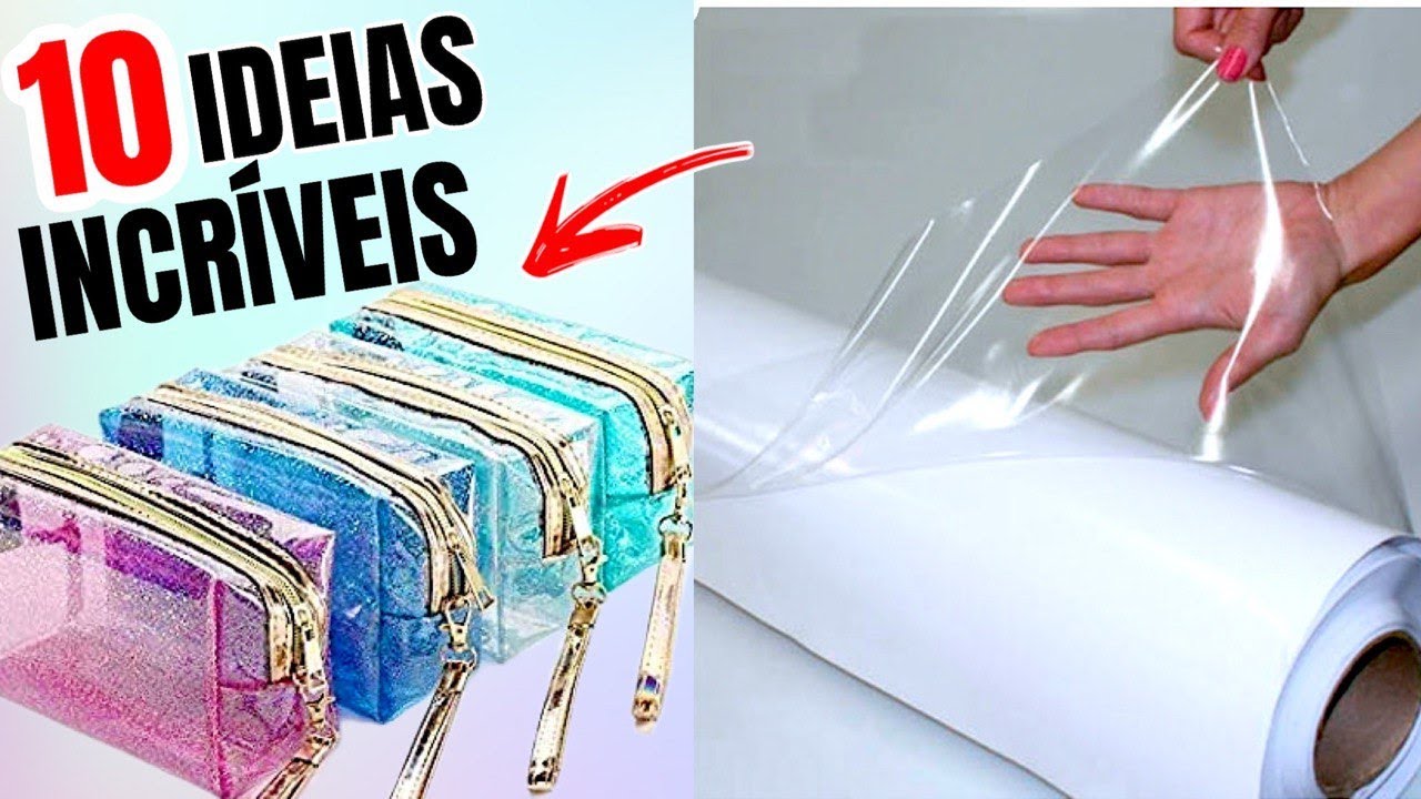 10 IDEIAS INCRÍVEIS USANDO PLÁSTICO CRISTAL| SHOW DE ARTESANATO