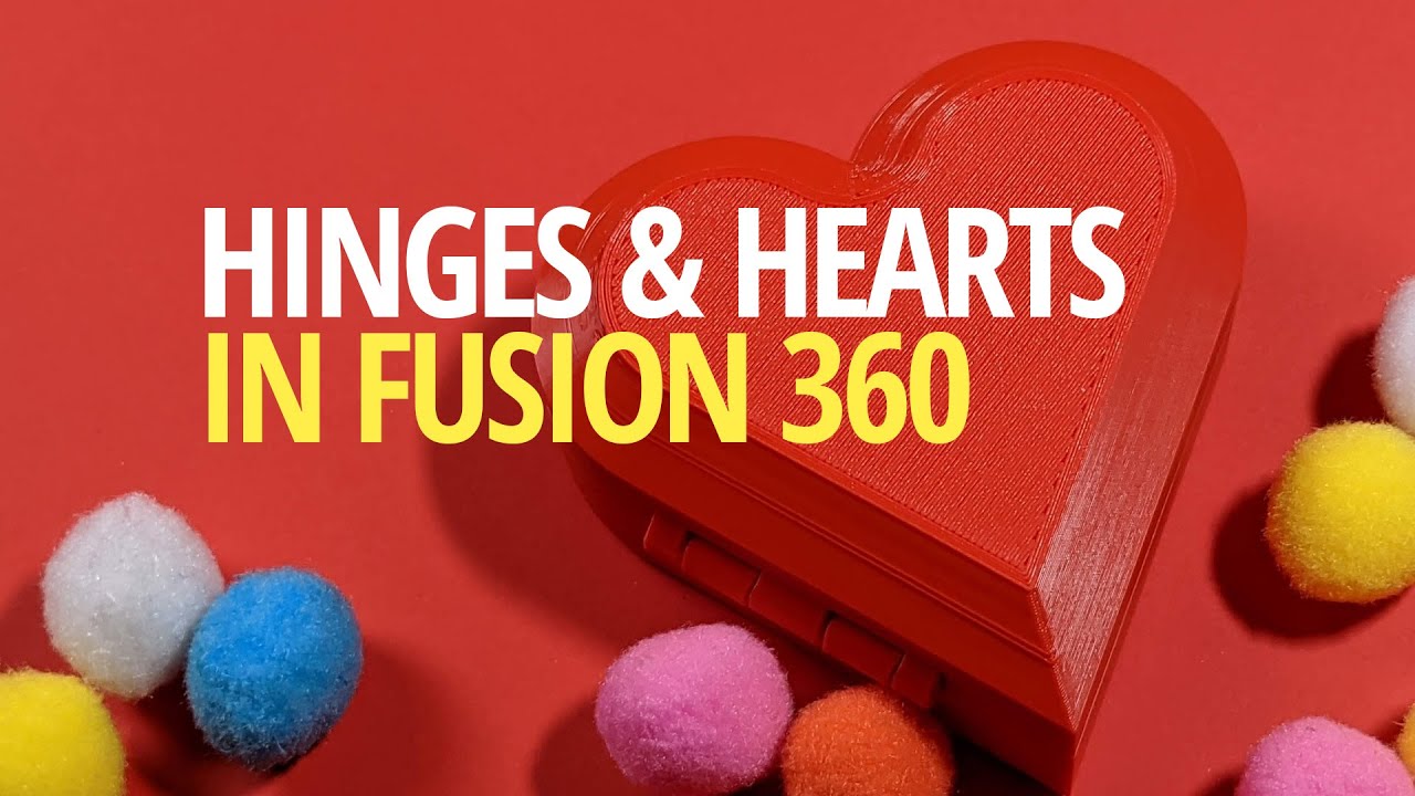 Петли и сердца в Fusion 360
