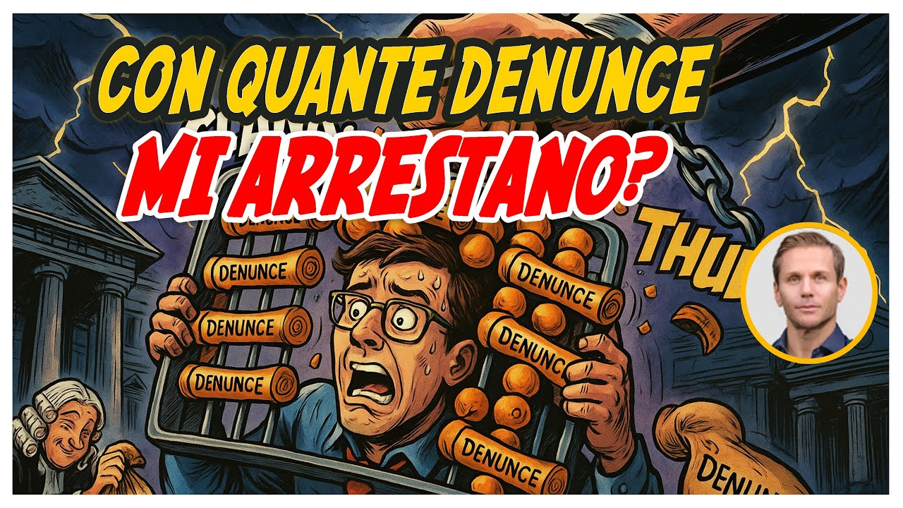 Quante DENUNCE servono per andare in GALERA? | Avv. Angelo Greco