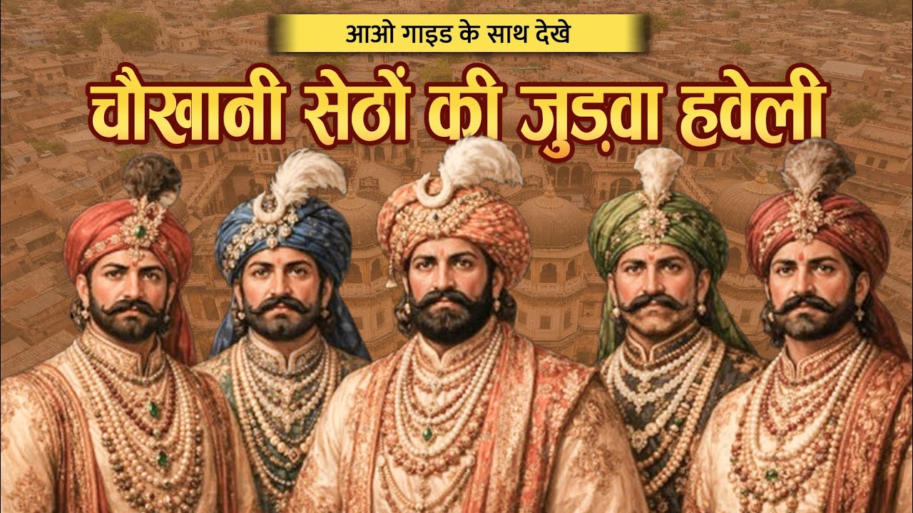 चौखानी दो भाइयों की हवेली का रहस्य || Chokhani Haveli Tour With Guide || Mandava Haveli Rajasthan