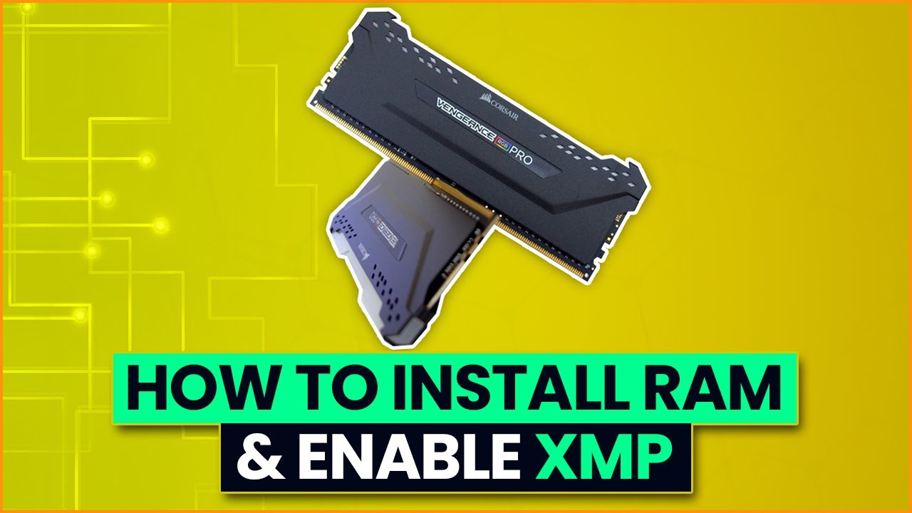 How to Install RAM & Enable XMP