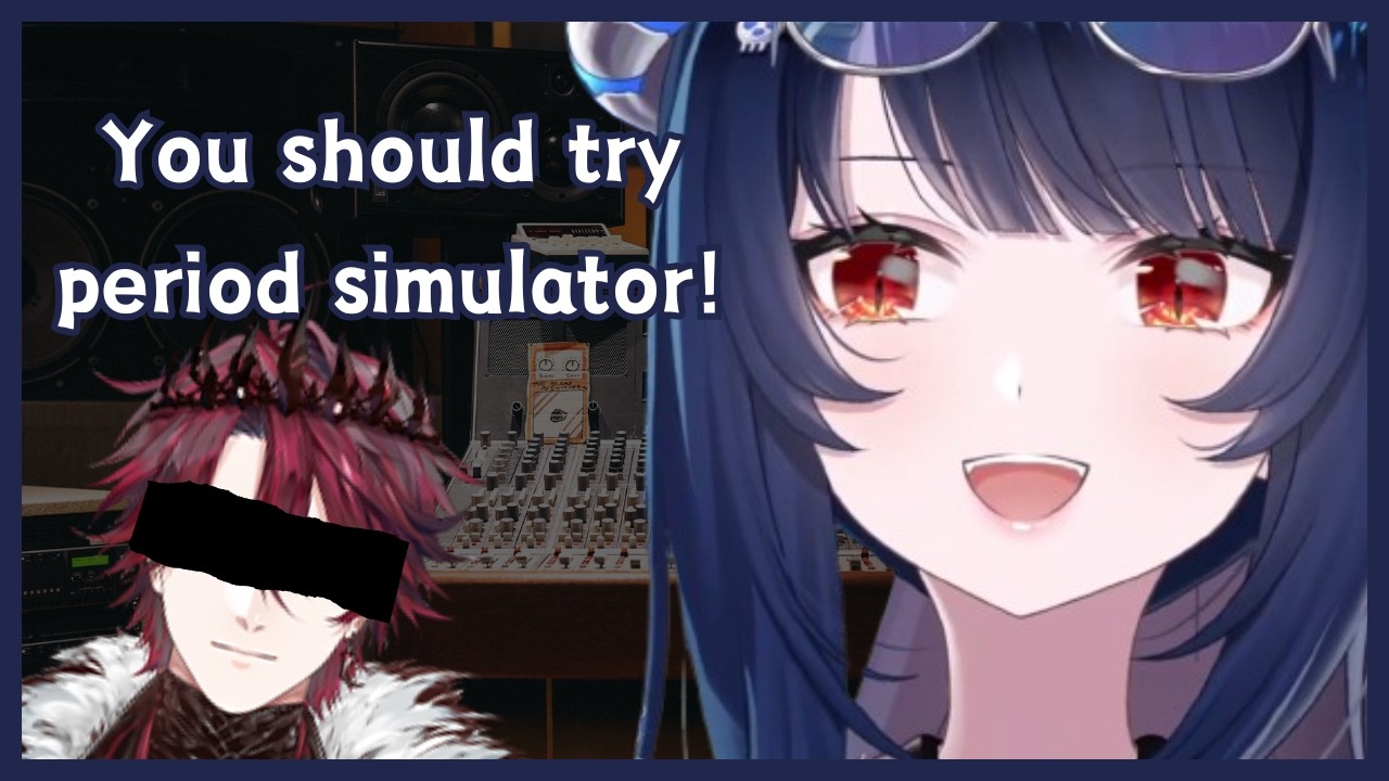 Emma wants you to try period cramp sims [Oumiya Emma]