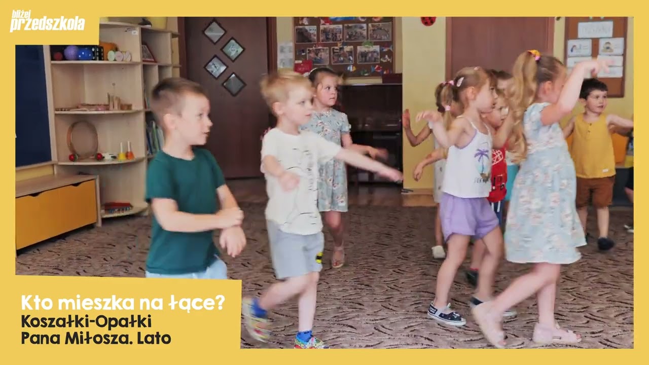 Kto mieszka na łące? Zabawa z publikacji Koszałki-opałki Pana Miłosza. Lato