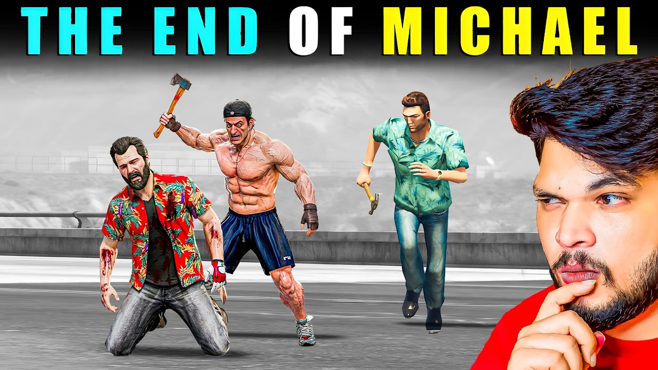 THE END OF MICHAEL? 😱 | TECHNO GAMERZ KIDNAPPED BY CJ & MAFIA | TOMMY VERCETTI | GTA 5 🔥
