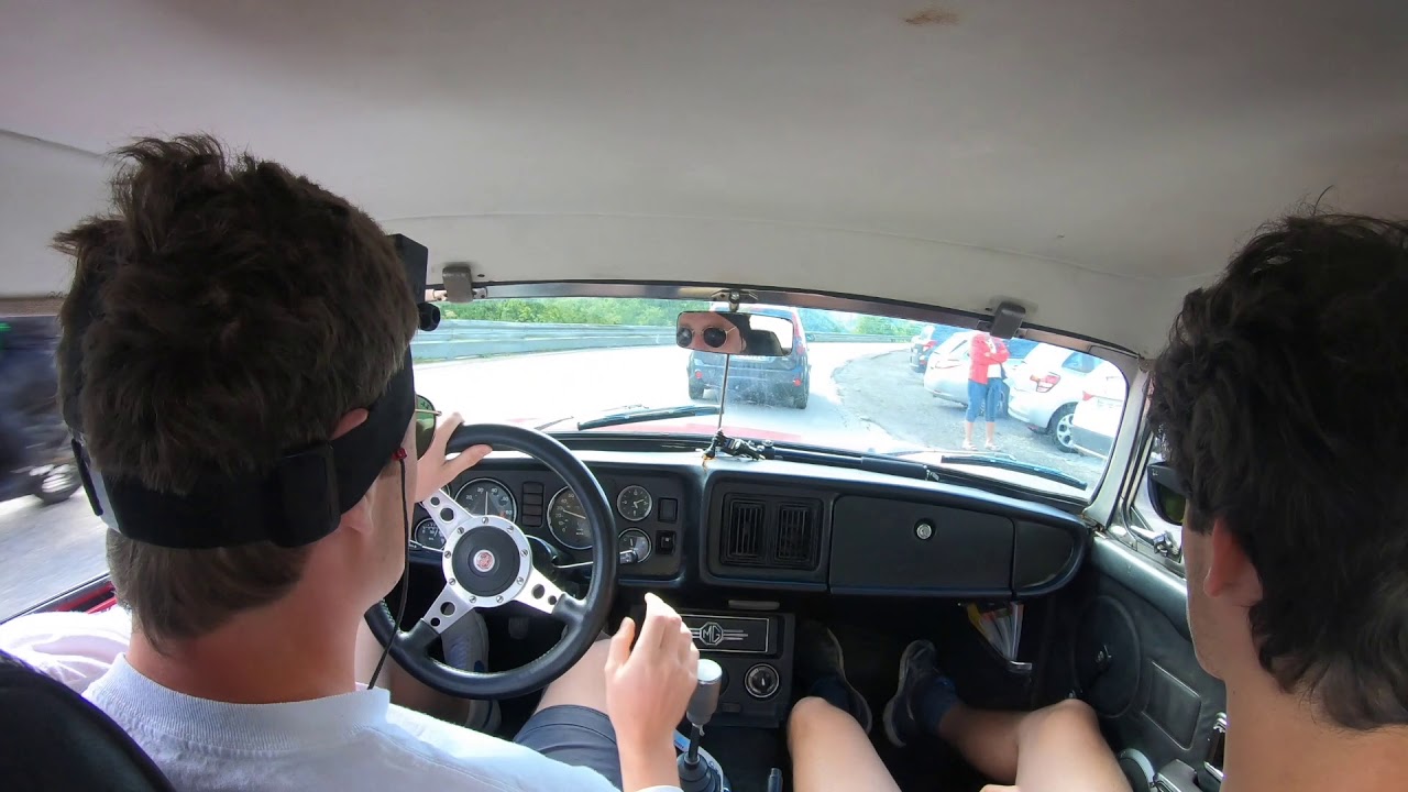 Col du Lautaret and Galibier in a MGB Roadster