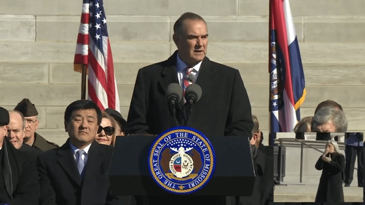 LIVE: Mike Kehoe sworn in as Missouri's next governor