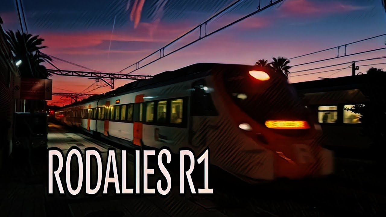 RENFE  RODALIES R1 Mataró y Cabrera de Mar. TRENES Civia - S447