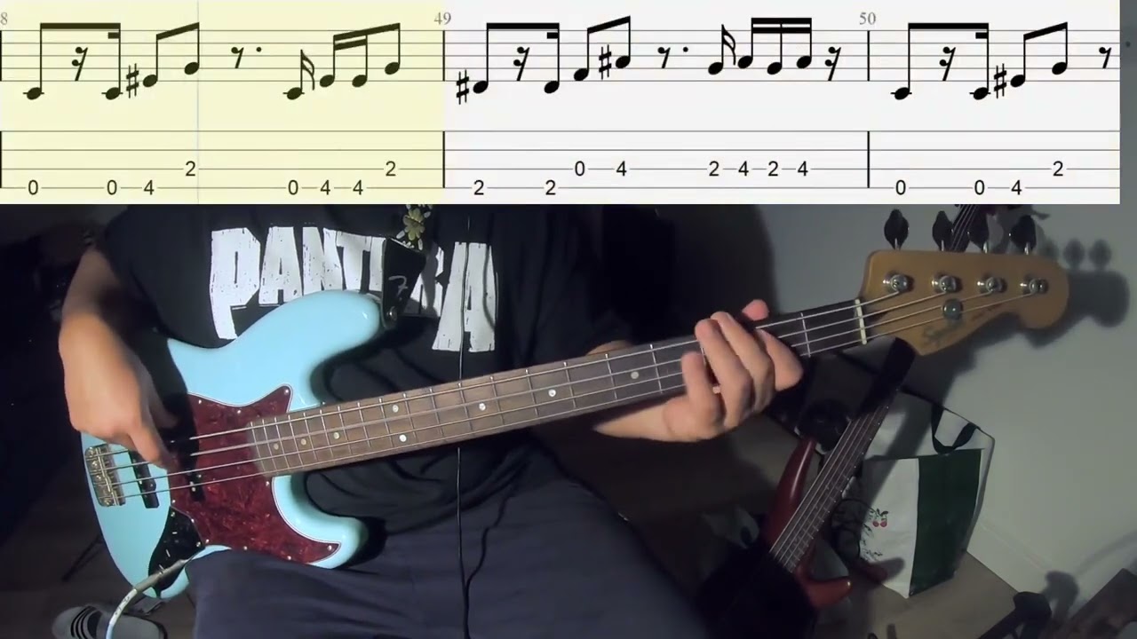 Gondwana - Verde, Amarillo Y Rojo - Bass Cover + Tabs