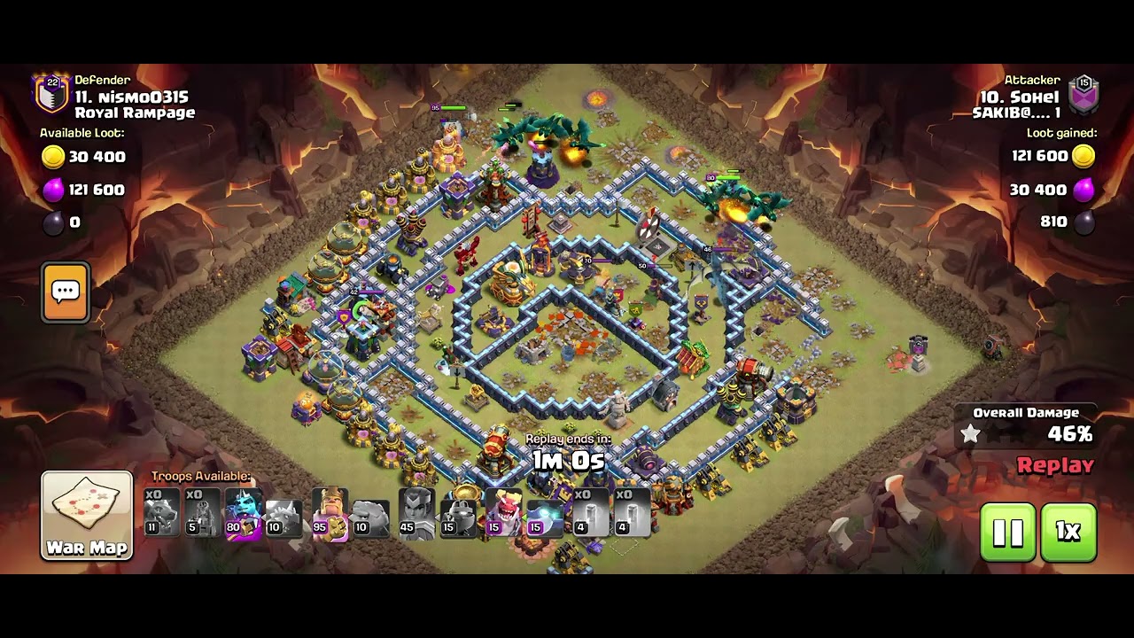 Perfect timing!!! #clashofclans #coc #sports #clashroyale #gaming #games #clashofclanswar #clash 