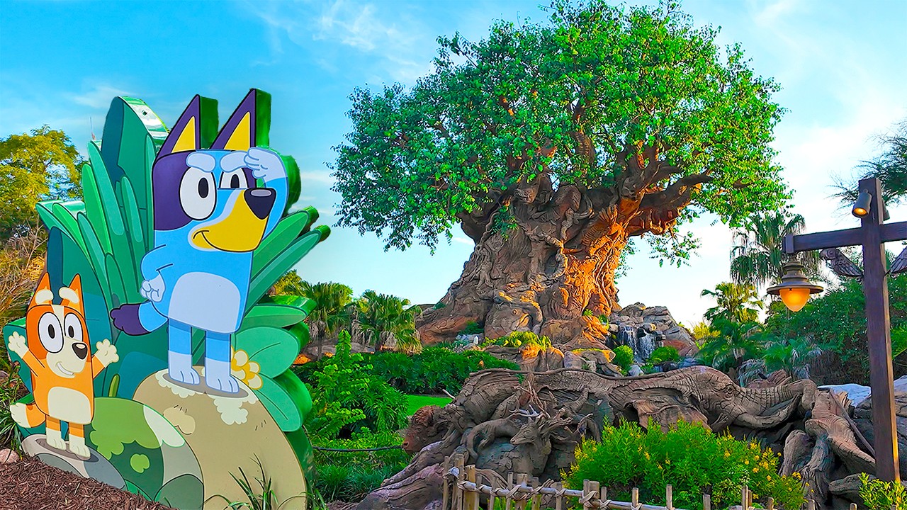 Disney's Animal Kingdom Summer 2026 Walkthrough & NEW Bluey Experience at Walt Disney World [4K]
