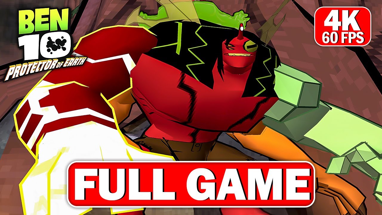 Ben 10: Protector of Earth Gameplay Walkthrough FULL GAME (4K 60FPS)