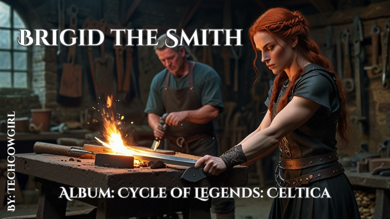 Goddess Brigid the Blacksmith - Celtic Folk Rock Melodic Dubstep - By Techcowgirl