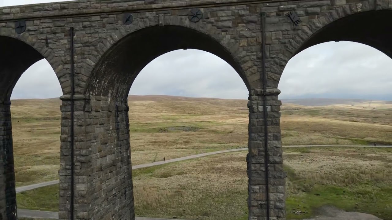 Ribblehead Viaduct Drone Footage 4K