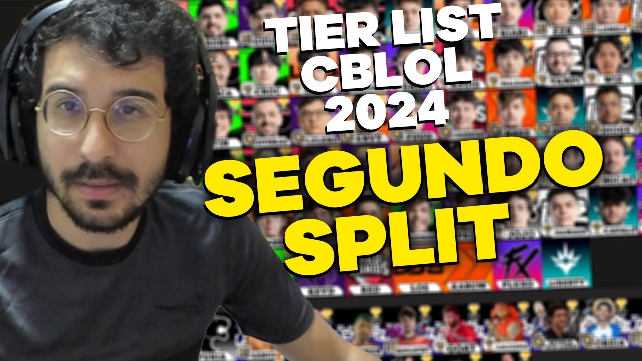 REVOLTA FAZ TIER LIST DE CBLOL, SEGUNDO SPLIT