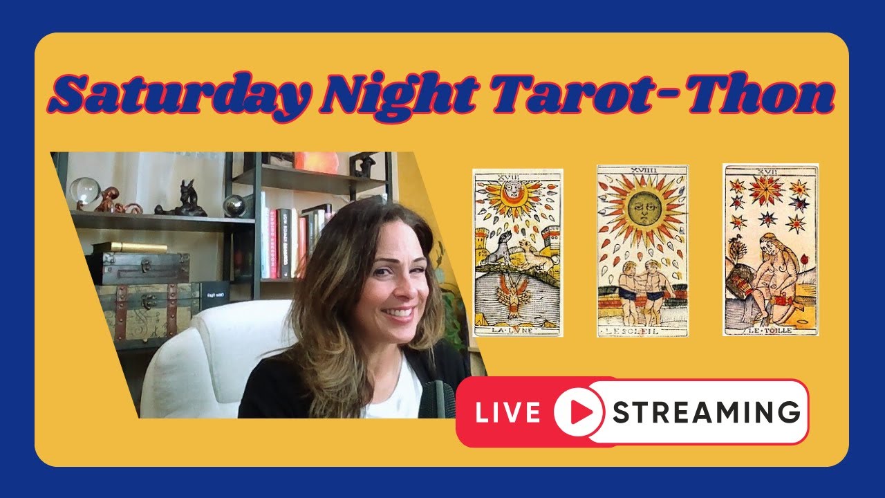 🔮 TAROT-THON LIVE! All Night Psychic Answers, Tarot Readings, Mediumship & Energy Checks ✨