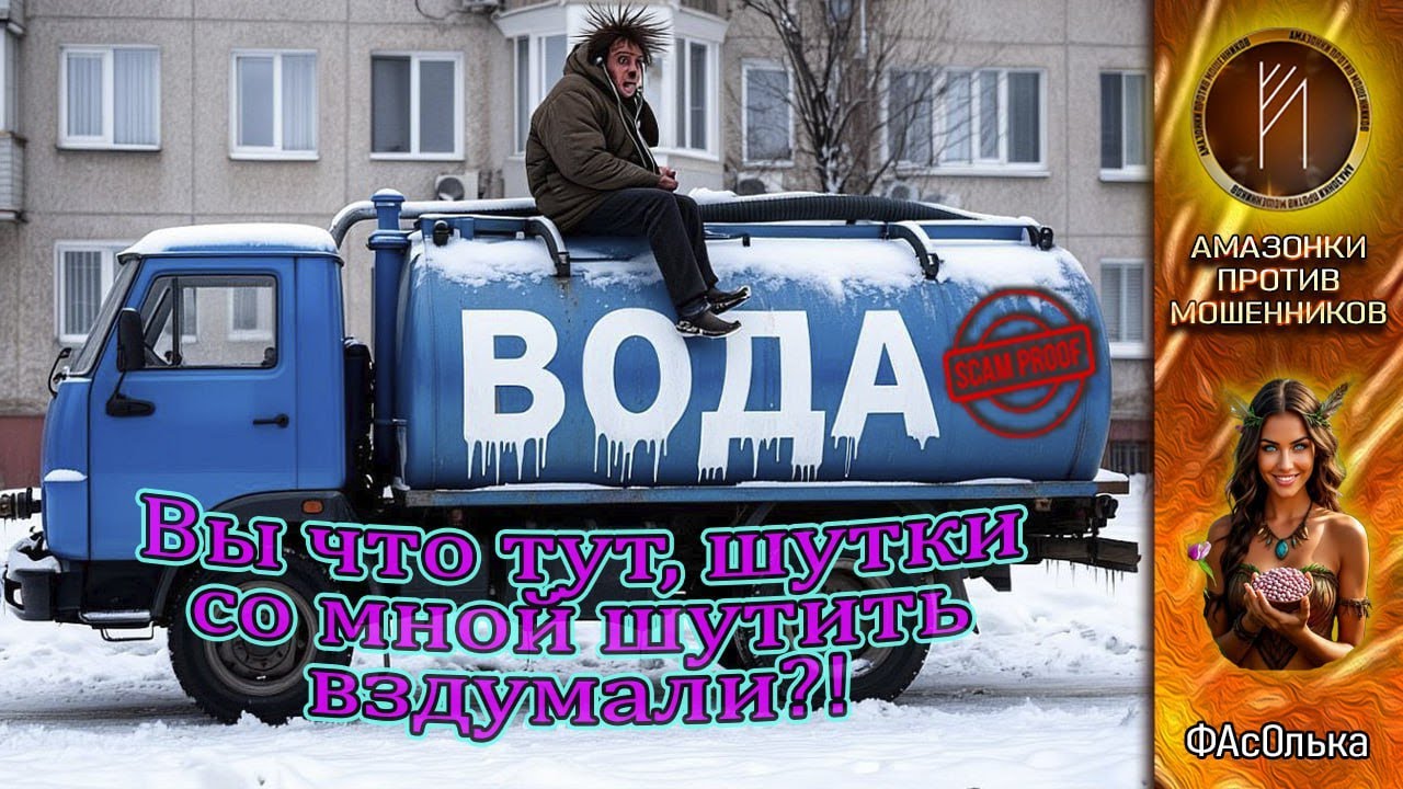 ФАсОлька. С водоканалом шутки плохи. Телефонное мошенничество
